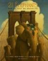 Couverture du livre 21 elephants sur le pont de Brooklyn