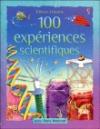 Couverture du livre 100 experiences scientifiques